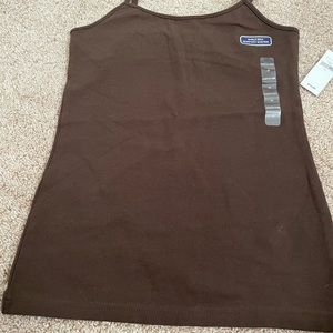 GAP BNWT Brown Cami Tank Top XS